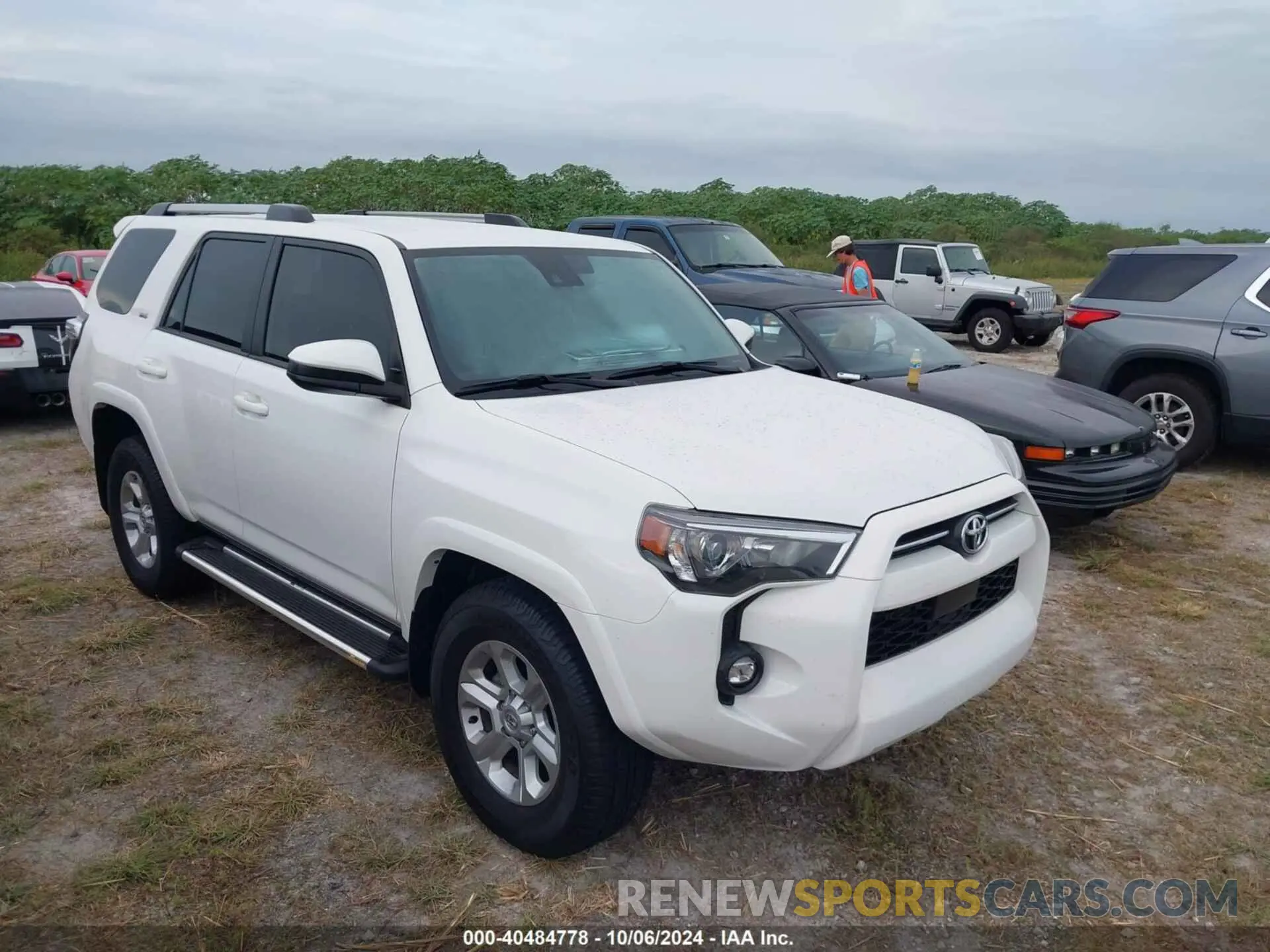 1 fotografías del automóvil dañado JTEEU5JR0R5306731 TOYOTA 4RUNNER 2024