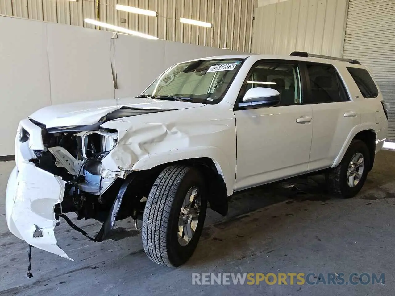 1 fotografías del automóvil dañado JTEEU5JR1R5312442 TOYOTA 4RUNNER 2024