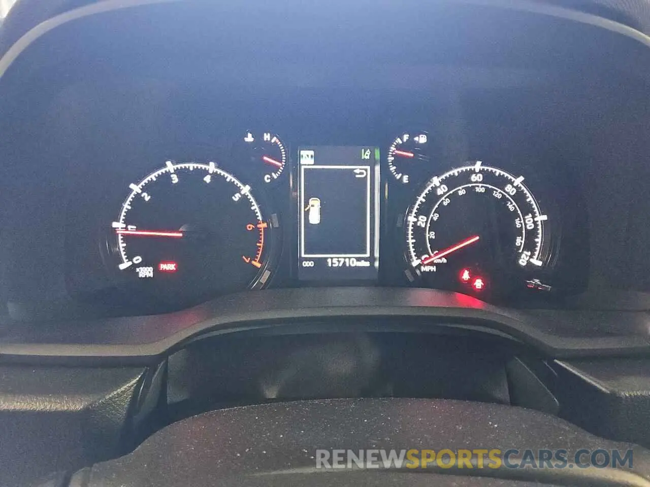 9 fotografías del automóvil dañado JTEEU5JR1R5312442 TOYOTA 4RUNNER 2024