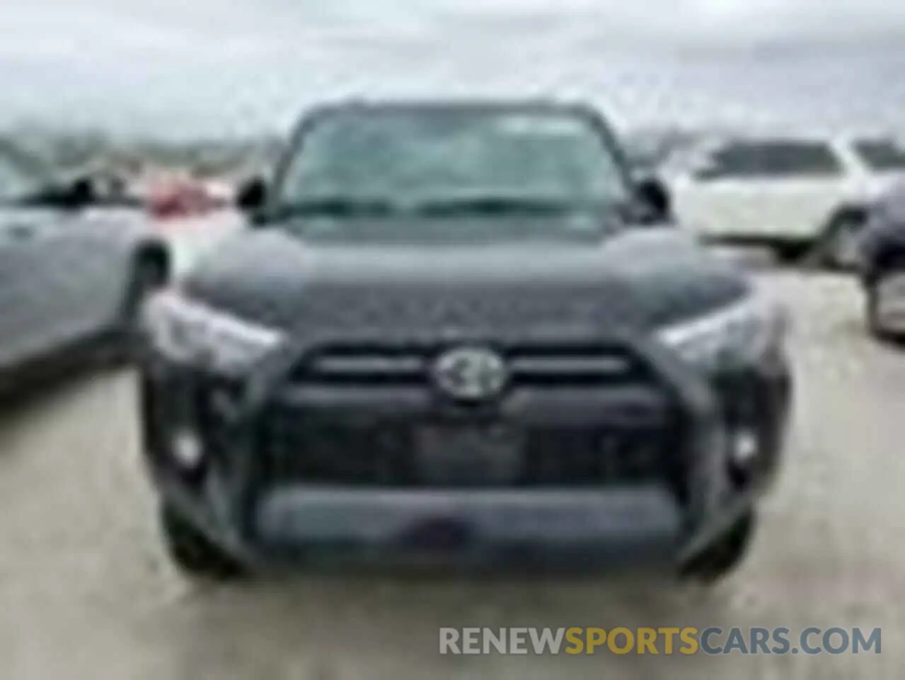 5 fotografías del automóvil dañado JTEEU5JR2R5306097 TOYOTA 4RUNNER 2024
