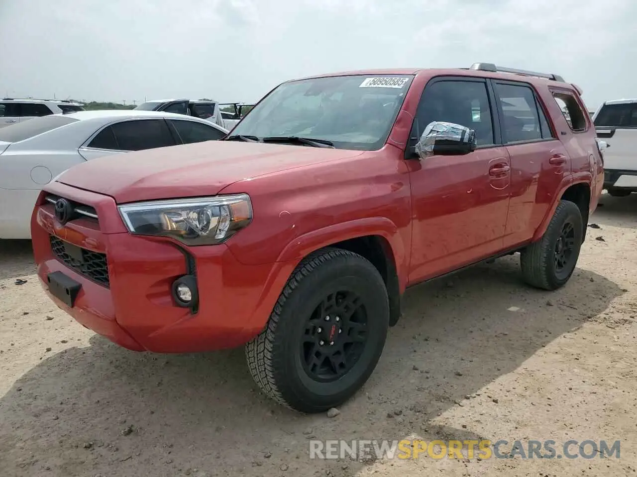 1 fotografías del automóvil dañado JTEEU5JR2R5308853 TOYOTA 4RUNNER 2024