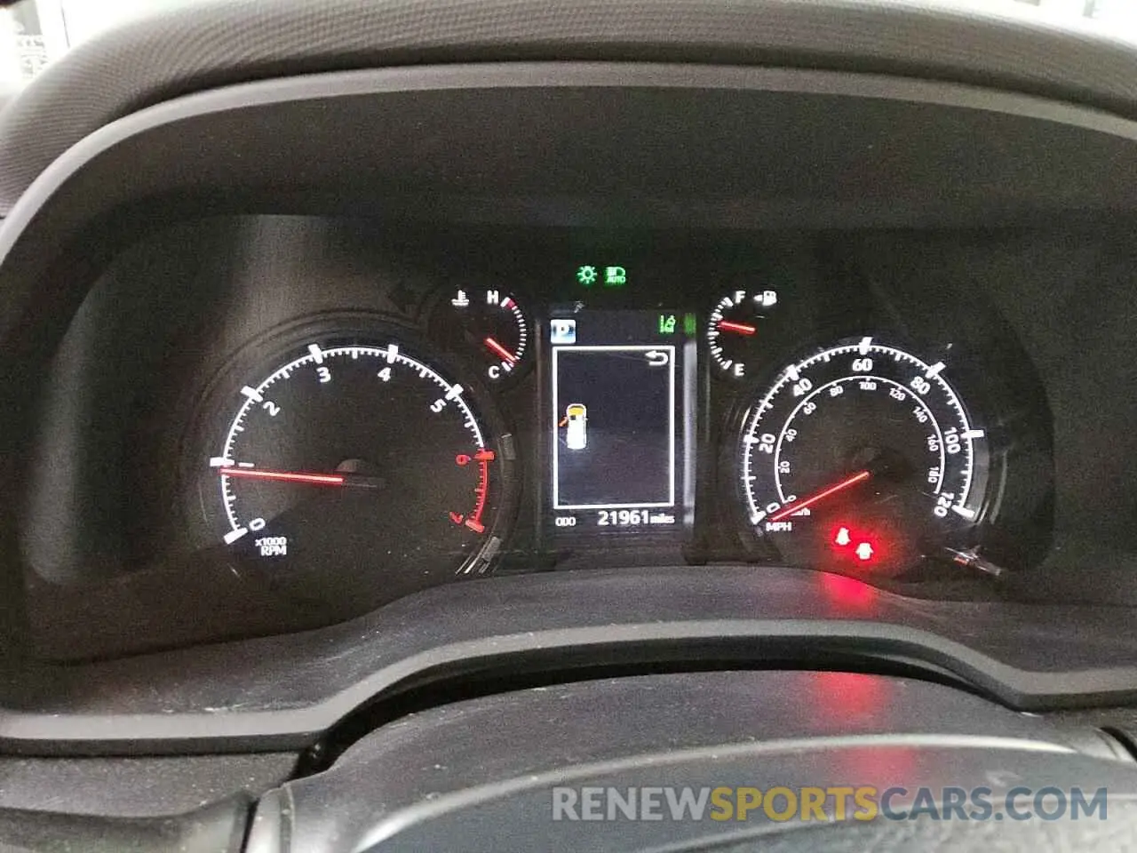 9 fotografías del automóvil dañado JTEEU5JR2R5311817 TOYOTA 4RUNNER 2024