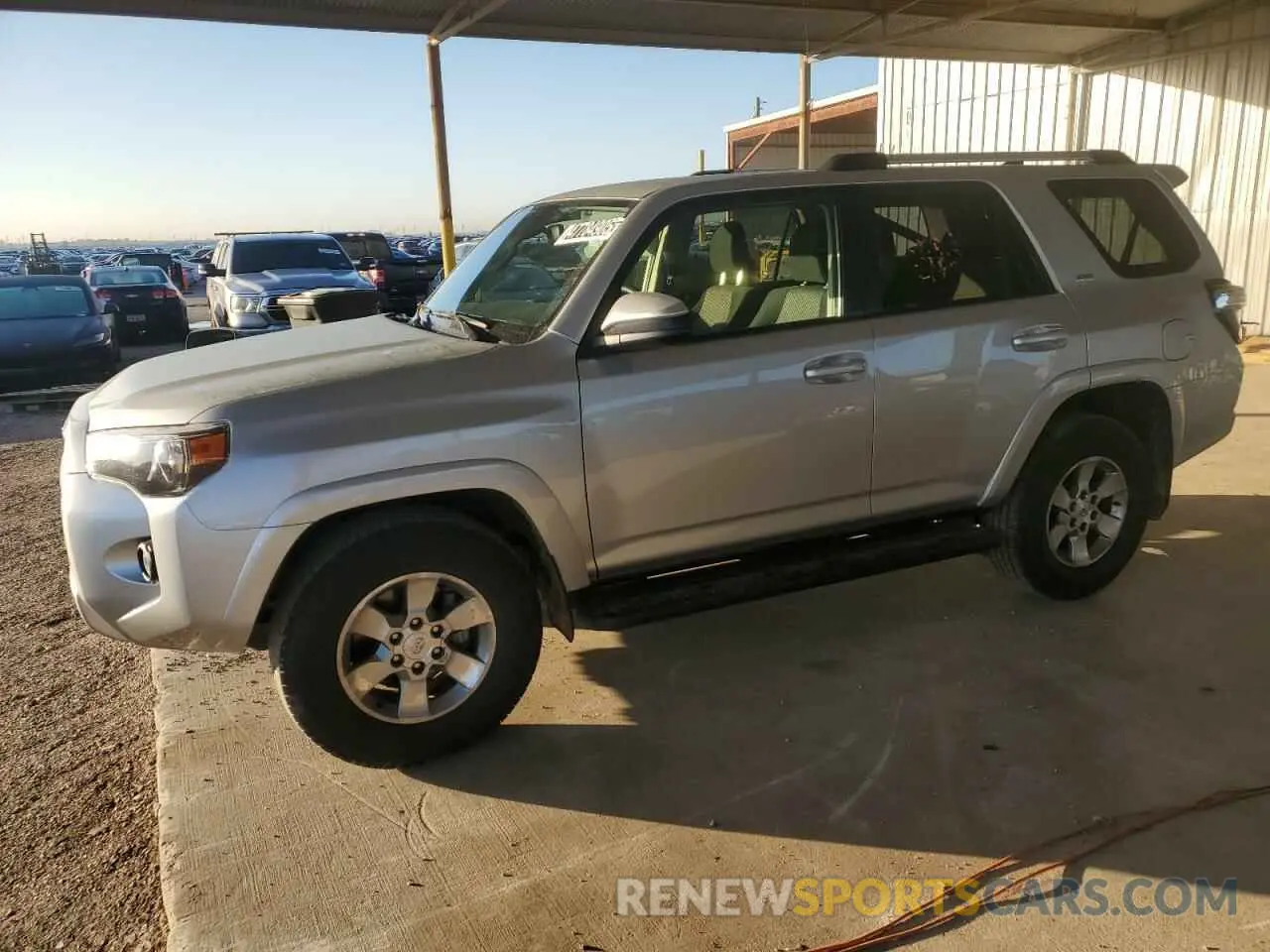 1 fotografías del automóvil dañado JTEEU5JR5R5309429 TOYOTA 4RUNNER 2024