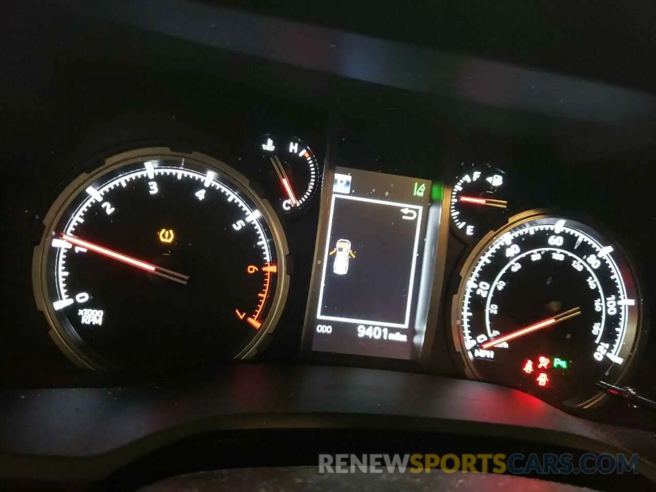 9 fotografías del automóvil dañado JTEKU5JR0R6277969 TOYOTA 4RUNNER 2024