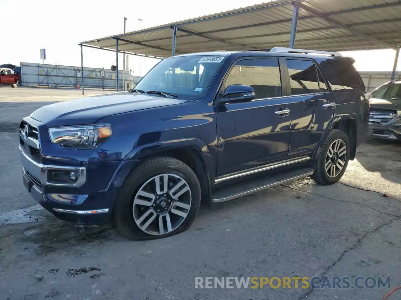 1 fotografías del automóvil dañado JTEKU5JR2R6222648 TOYOTA 4RUNNER 2024