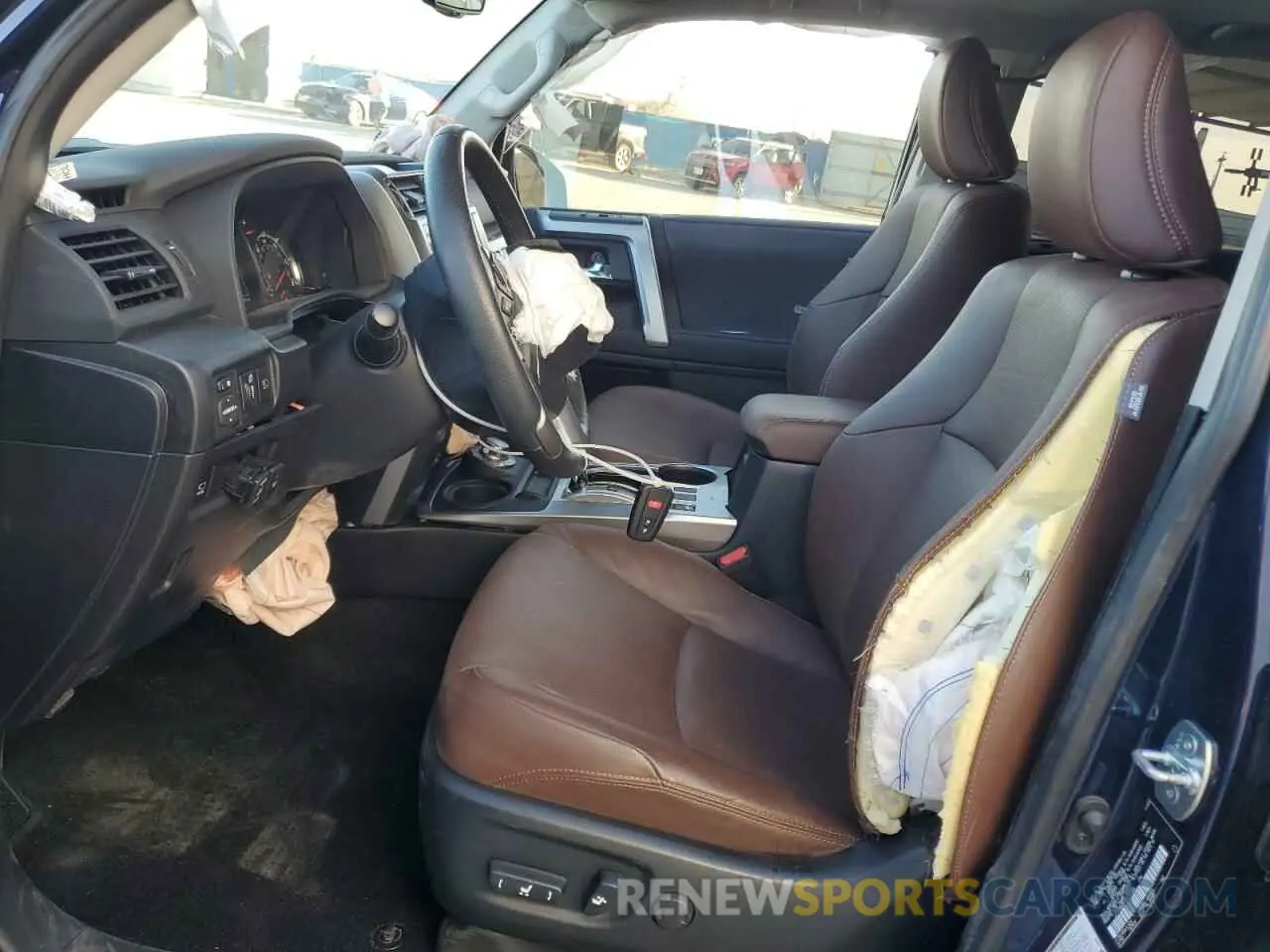7 fotografías del automóvil dañado JTEKU5JR2R6222648 TOYOTA 4RUNNER 2024