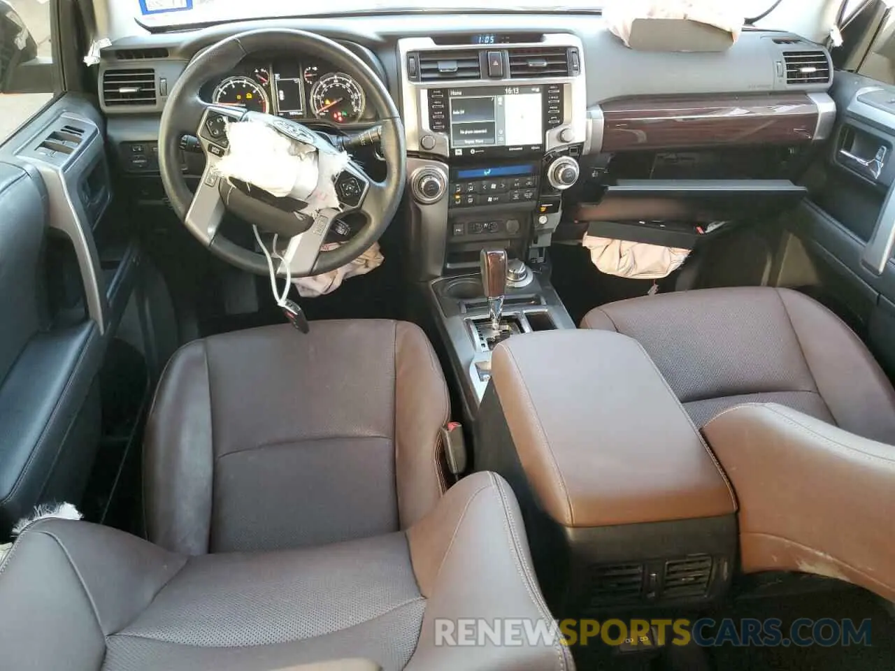 8 fotografías del automóvil dañado JTEKU5JR2R6222648 TOYOTA 4RUNNER 2024