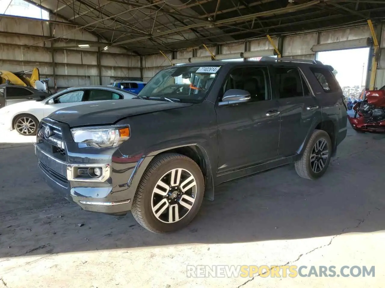 1 fotografías del automóvil dañado JTEKU5JR2R6259196 TOYOTA 4RUNNER 2024