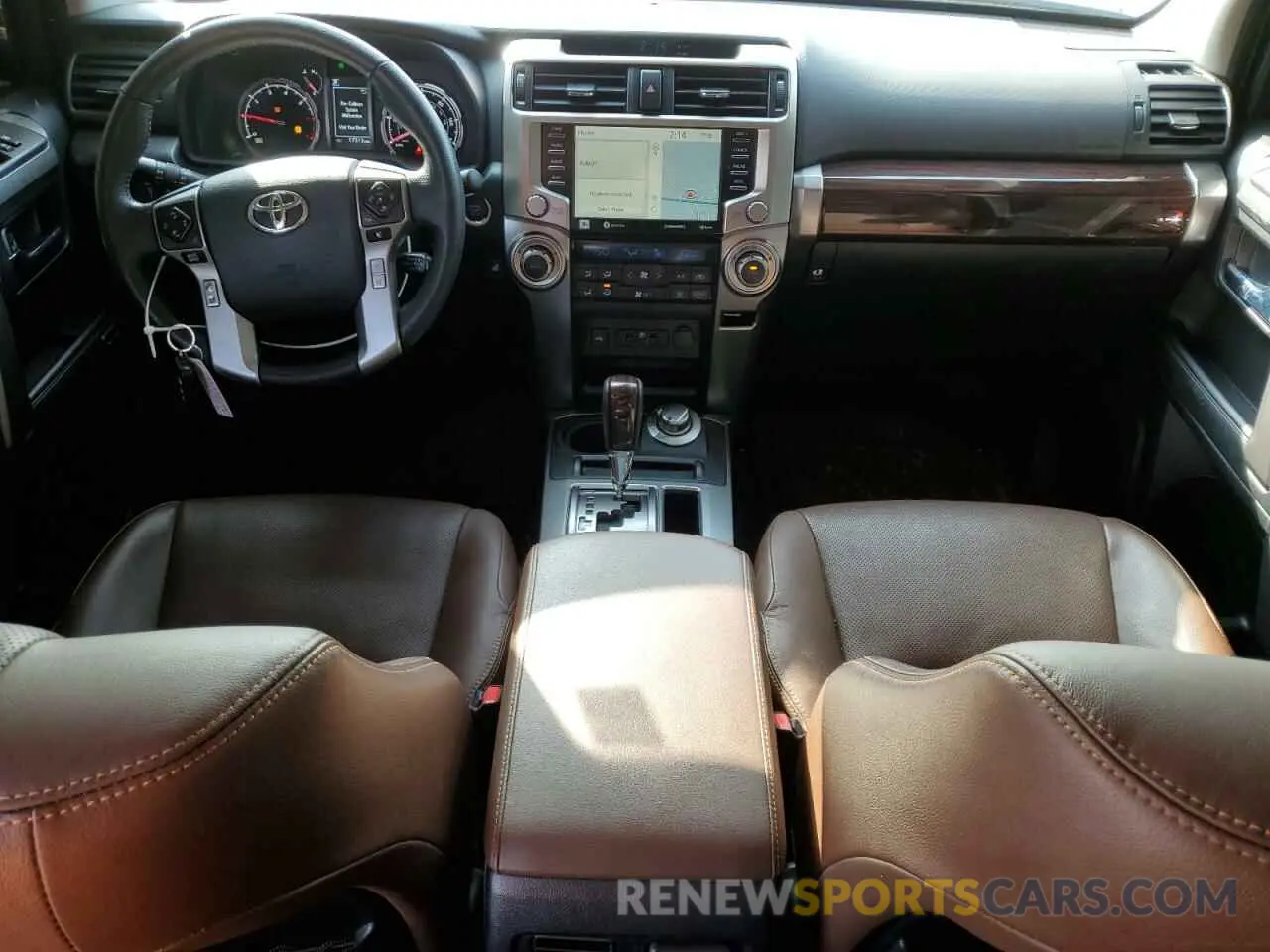 8 fotografías del automóvil dañado JTEKU5JR3R6237708 TOYOTA 4RUNNER 2024