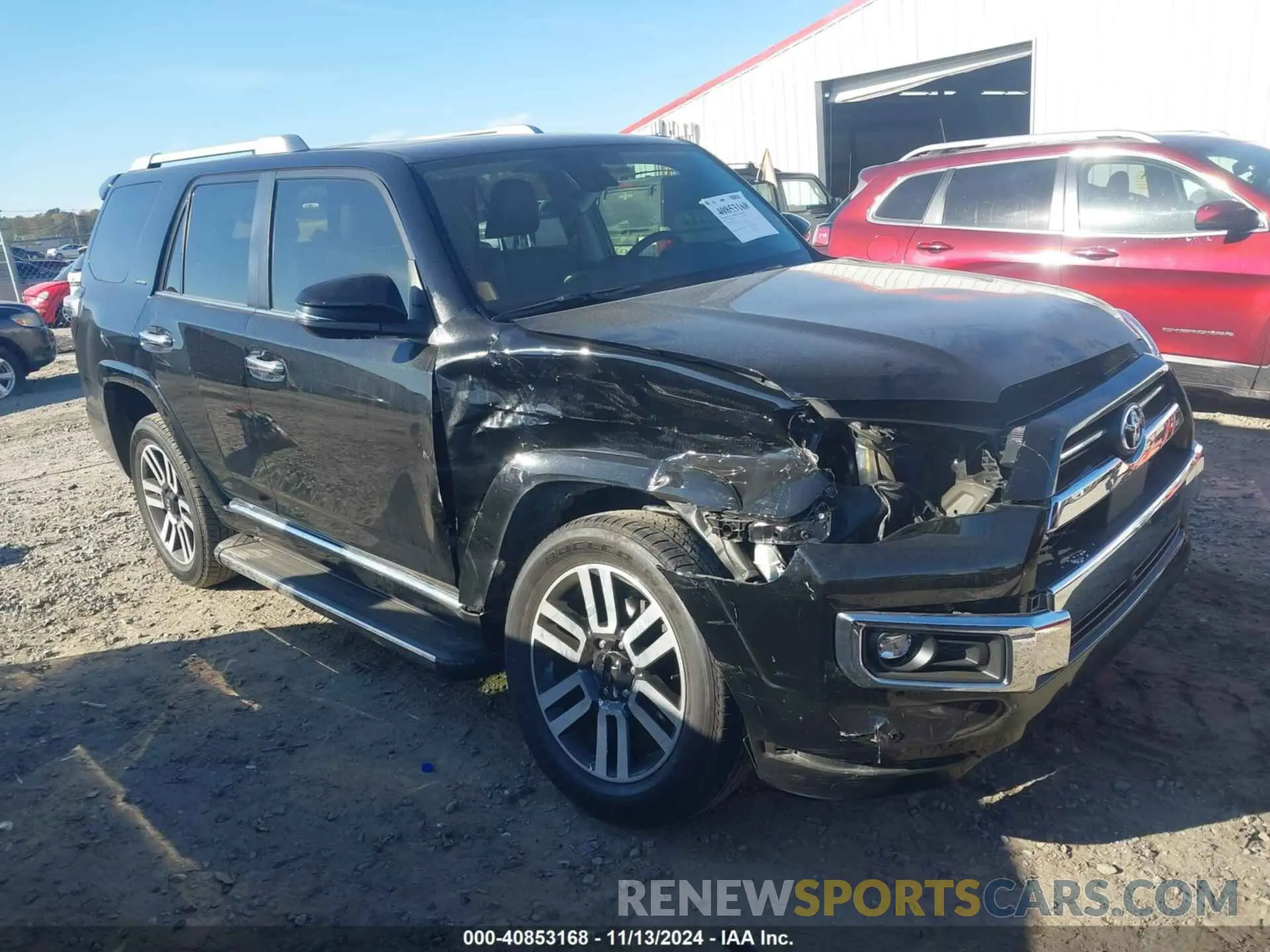 1 fotografías del automóvil dañado JTEKU5JR4R6265372 TOYOTA 4RUNNER 2024