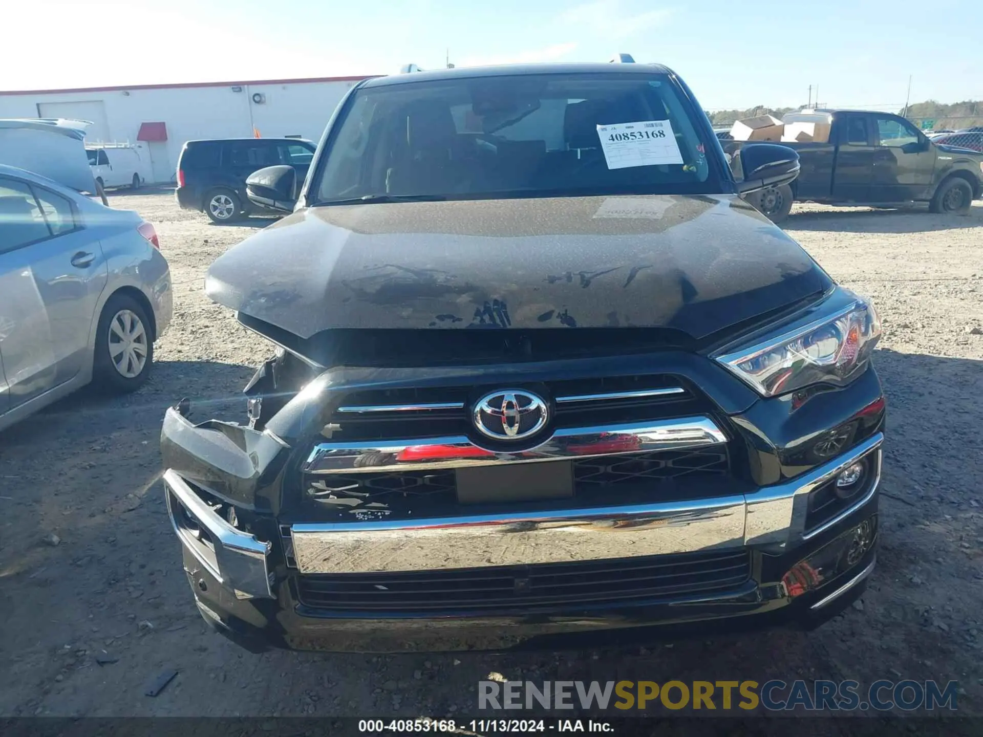 13 fotografías del automóvil dañado JTEKU5JR4R6265372 TOYOTA 4RUNNER 2024