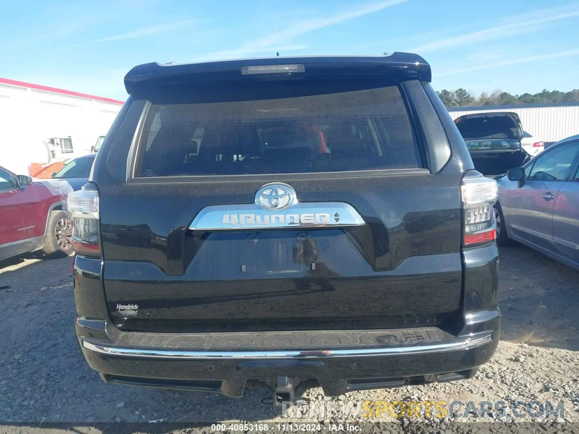 17 fotografías del automóvil dañado JTEKU5JR4R6265372 TOYOTA 4RUNNER 2024