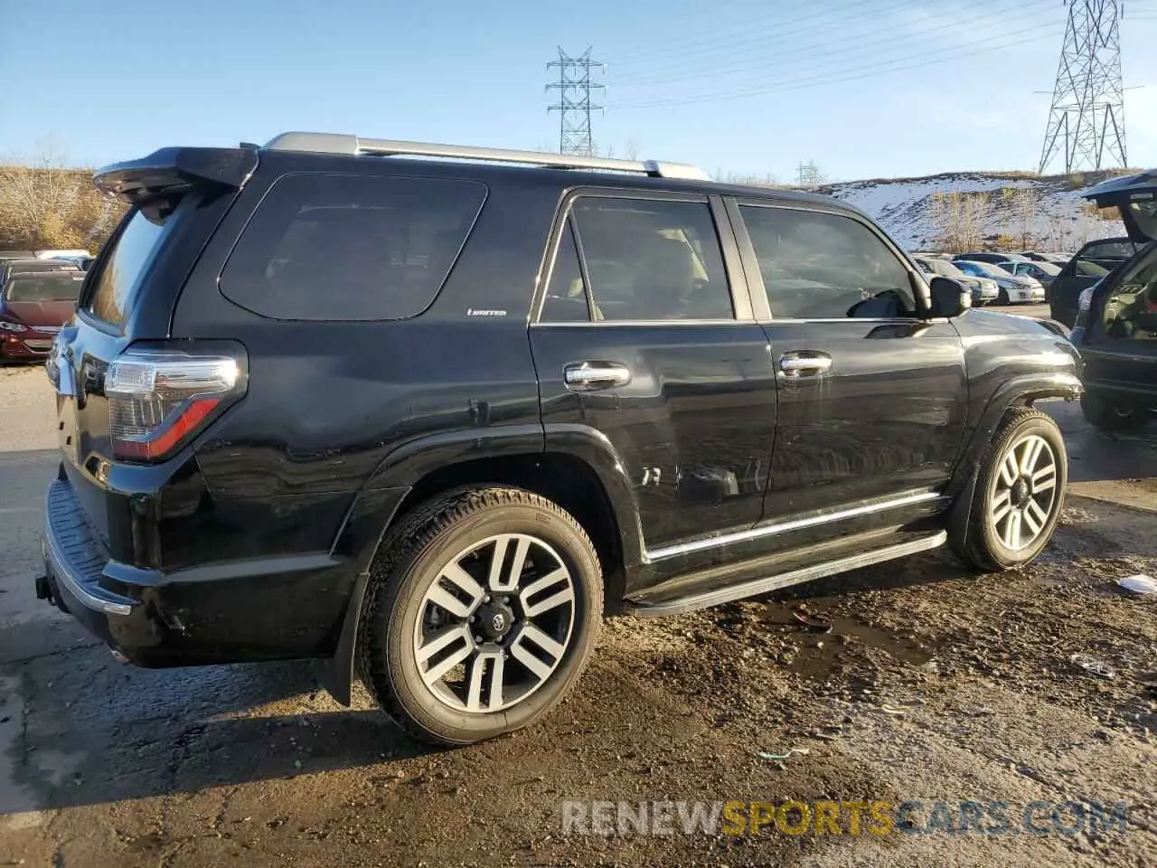 3 fotografías del automóvil dañado JTEKU5JR5R6294332 TOYOTA 4RUNNER 2024