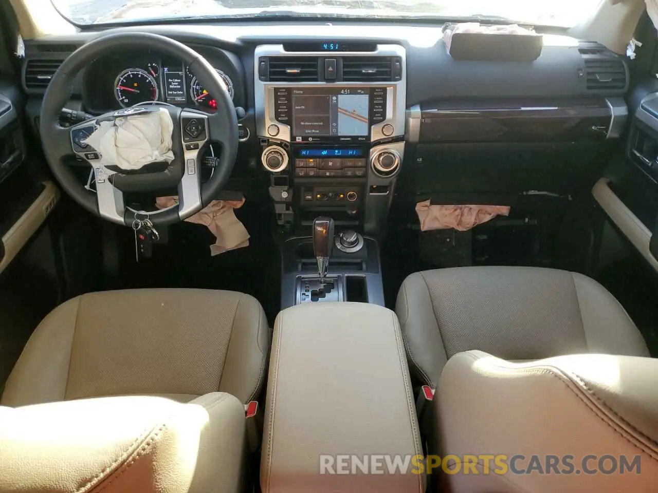 8 fotografías del automóvil dañado JTEKU5JR5R6294332 TOYOTA 4RUNNER 2024