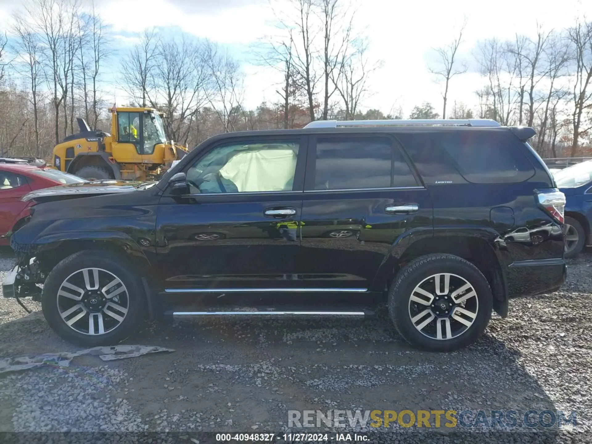 14 fotografías del automóvil dañado JTEKU5JR5R6294928 TOYOTA 4RUNNER 2024