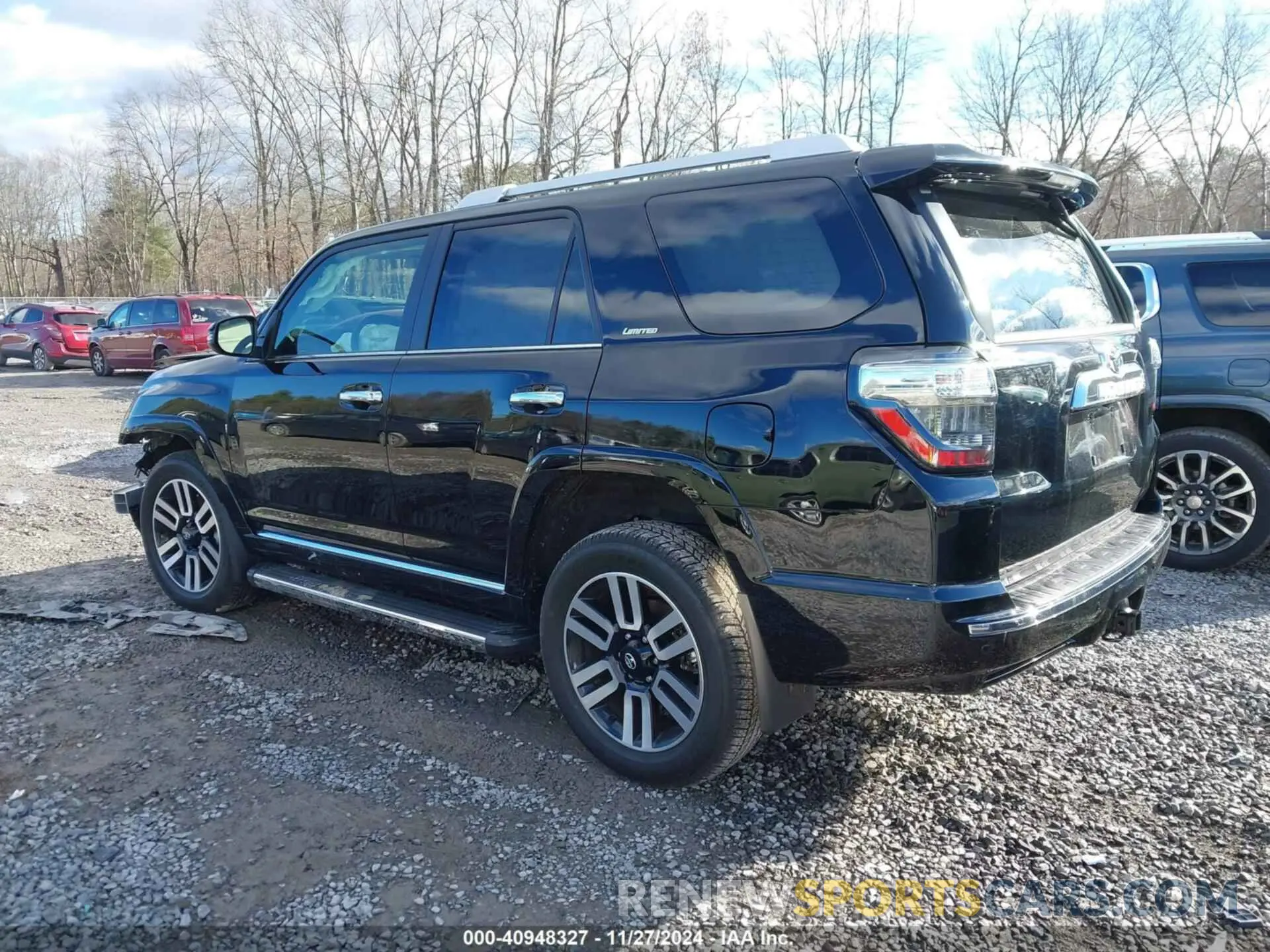 3 fotografías del automóvil dañado JTEKU5JR5R6294928 TOYOTA 4RUNNER 2024