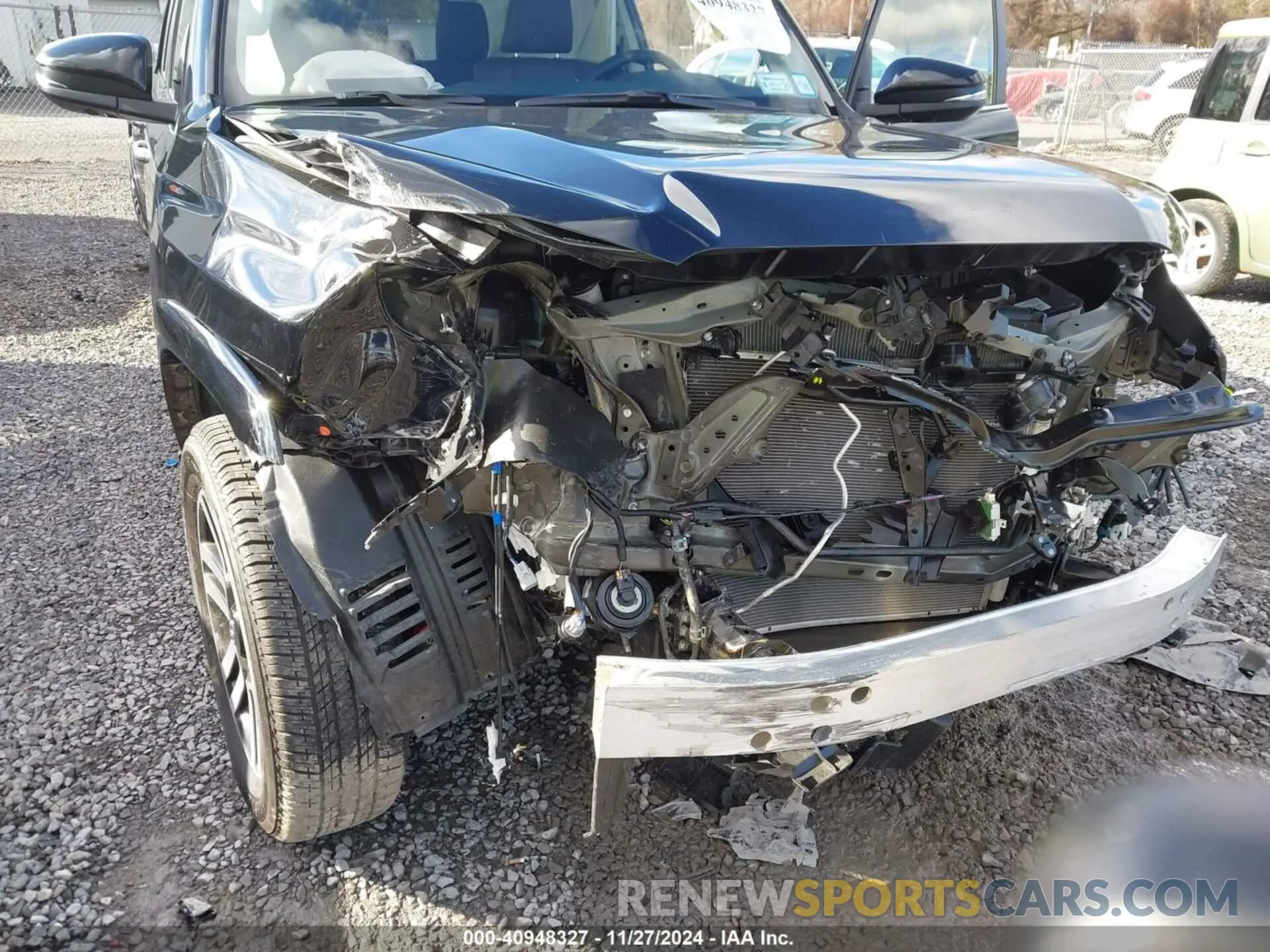 6 fotografías del automóvil dañado JTEKU5JR5R6294928 TOYOTA 4RUNNER 2024