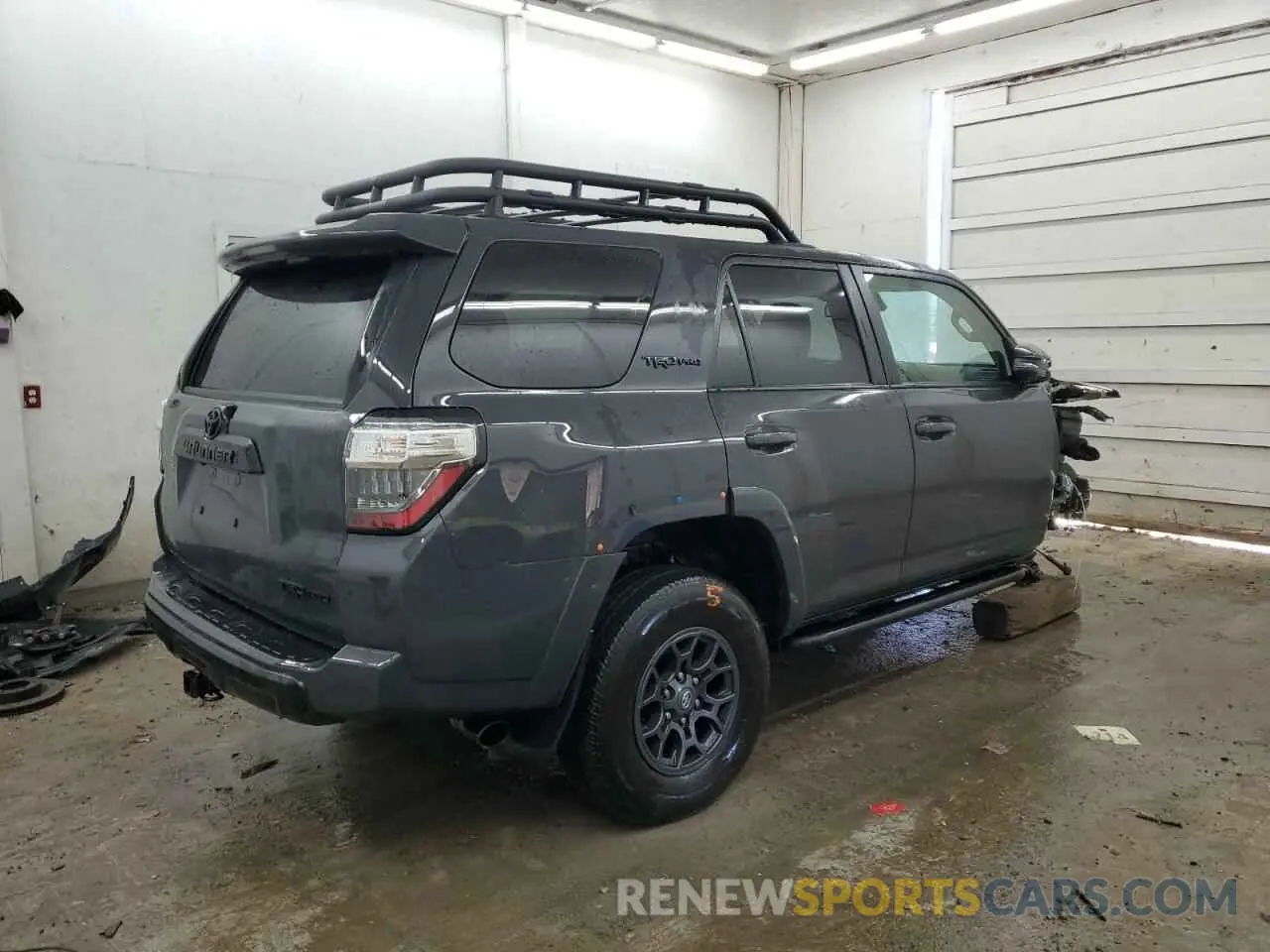3 fotografías del automóvil dañado JTELU5JR0R6251389 TOYOTA 4RUNNER 2024
