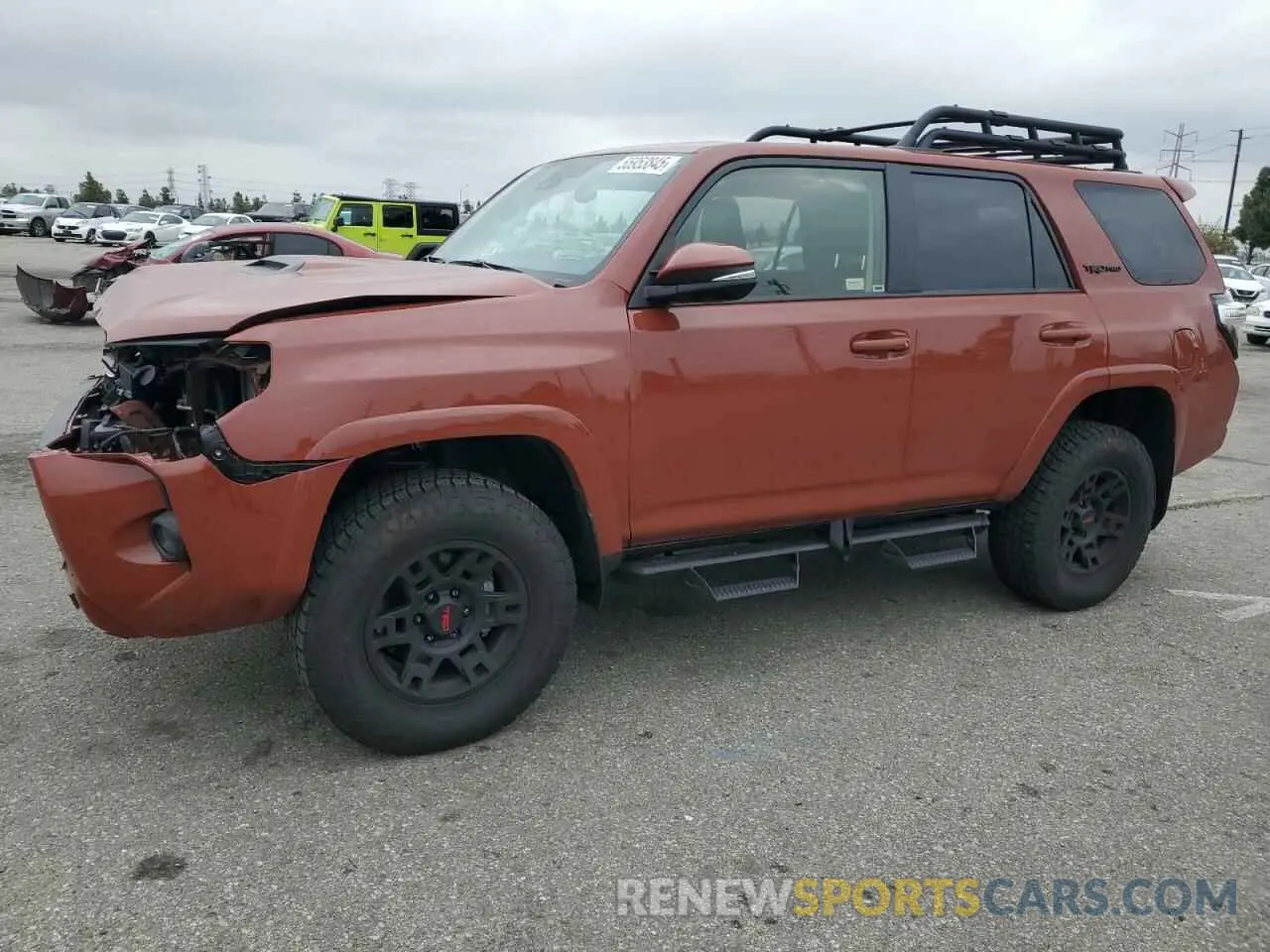 1 fotografías del automóvil dañado JTELU5JR0R6259444 TOYOTA 4RUNNER 2024