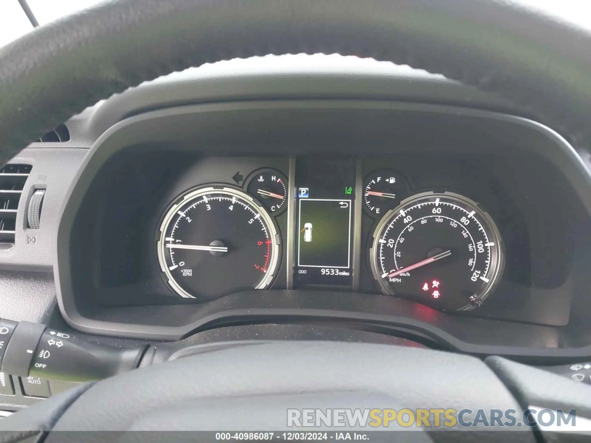 7 fotografías del automóvil dañado JTELU5JR3R6268932 TOYOTA 4RUNNER 2024