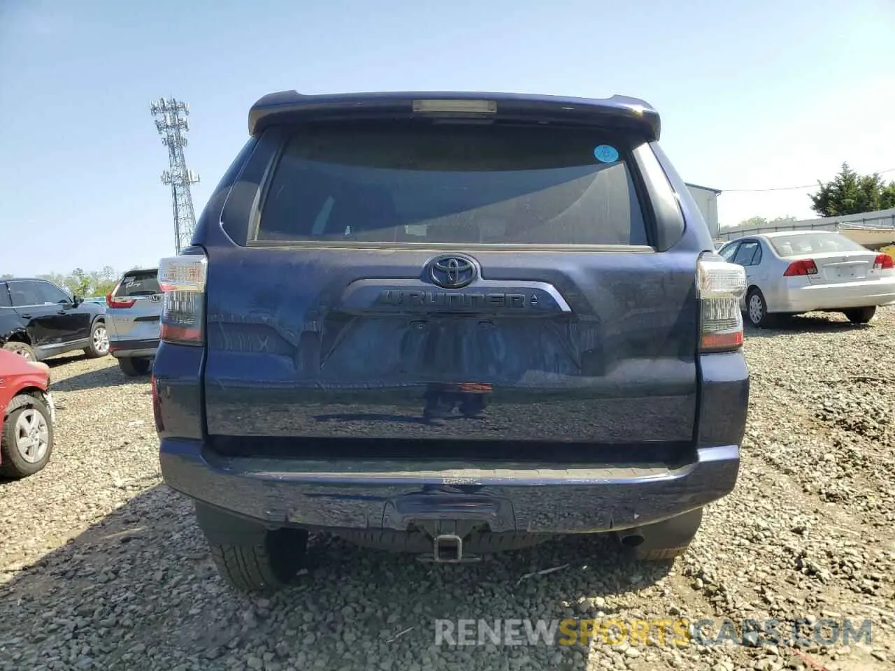 6 fotografías del automóvil dañado JTEMU5JR0R6301129 TOYOTA 4RUNNER 2024