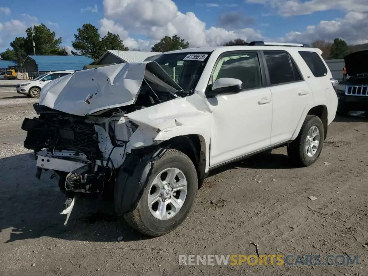 1 fotografías del automóvil dañado JTEMU5JR3R6220710 TOYOTA 4RUNNER 2024