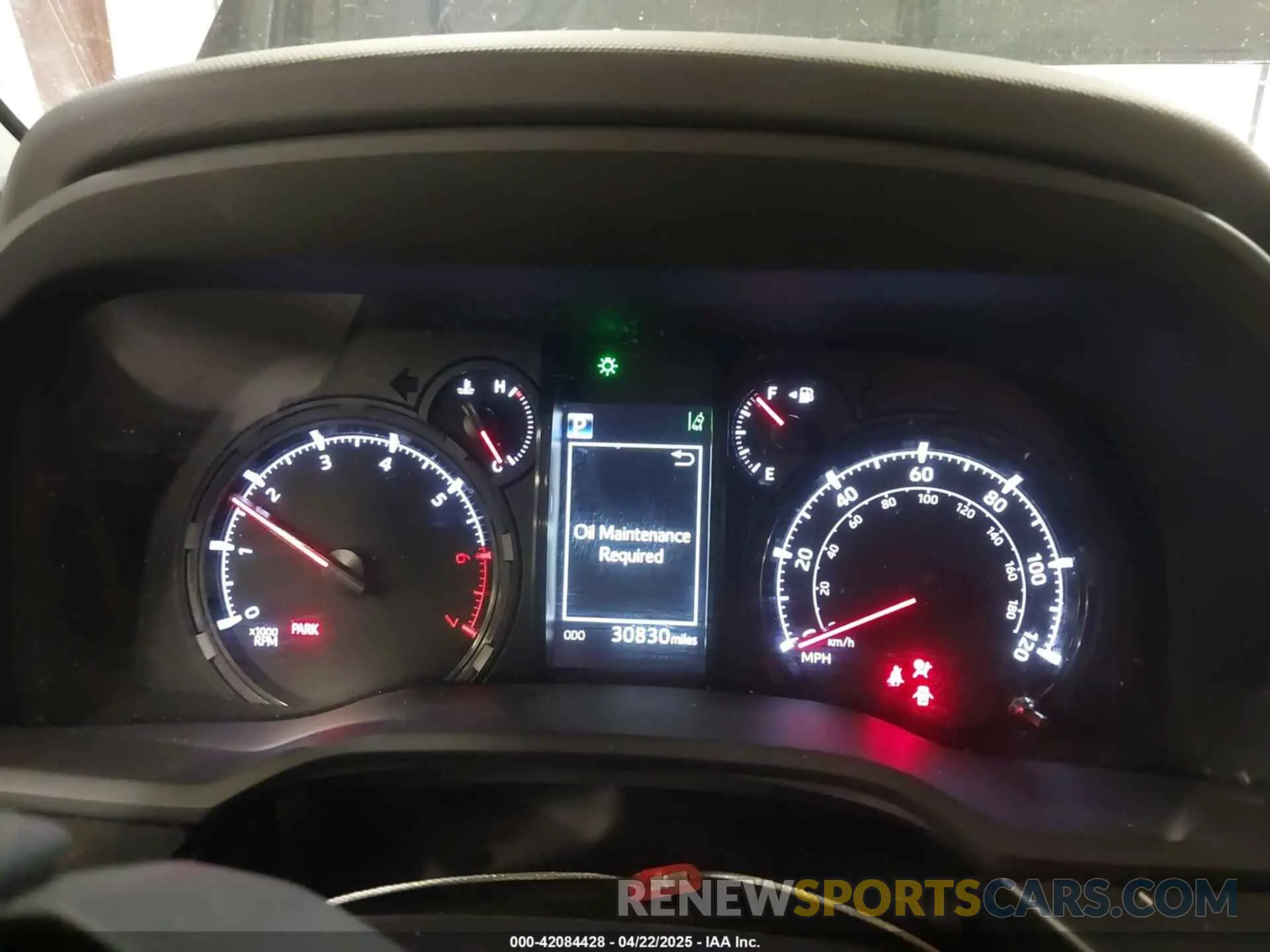 7 fotografías del automóvil dañado JTEMU5JR9R6253100 TOYOTA 4RUNNER 2024