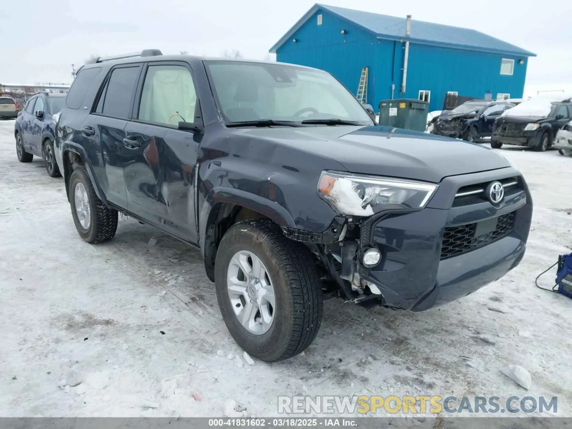 1 fotografías del automóvil dañado JTEMU5JR9R6266395 TOYOTA 4RUNNER 2024