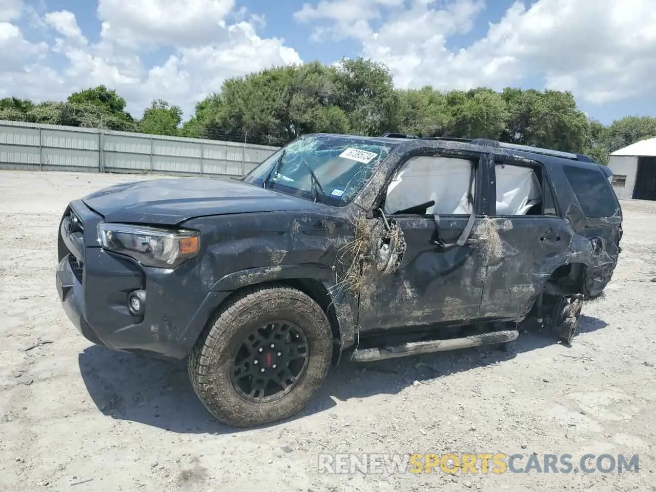 1 fotografías del automóvil dañado JTENU5JR2R6224669 TOYOTA 4RUNNER 2024