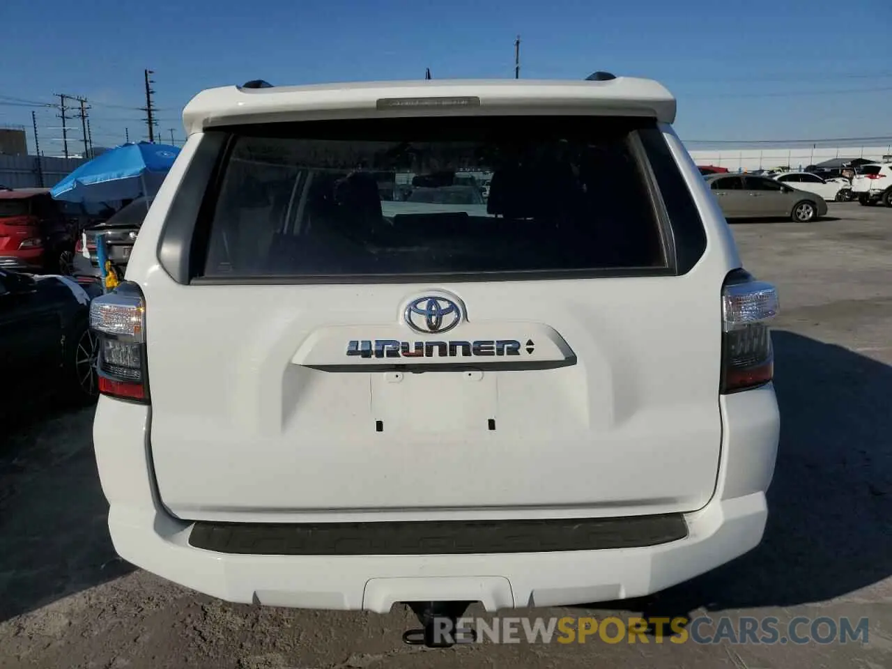 6 fotografías del automóvil dañado JTENU5JR2R6291580 TOYOTA 4RUNNER 2024