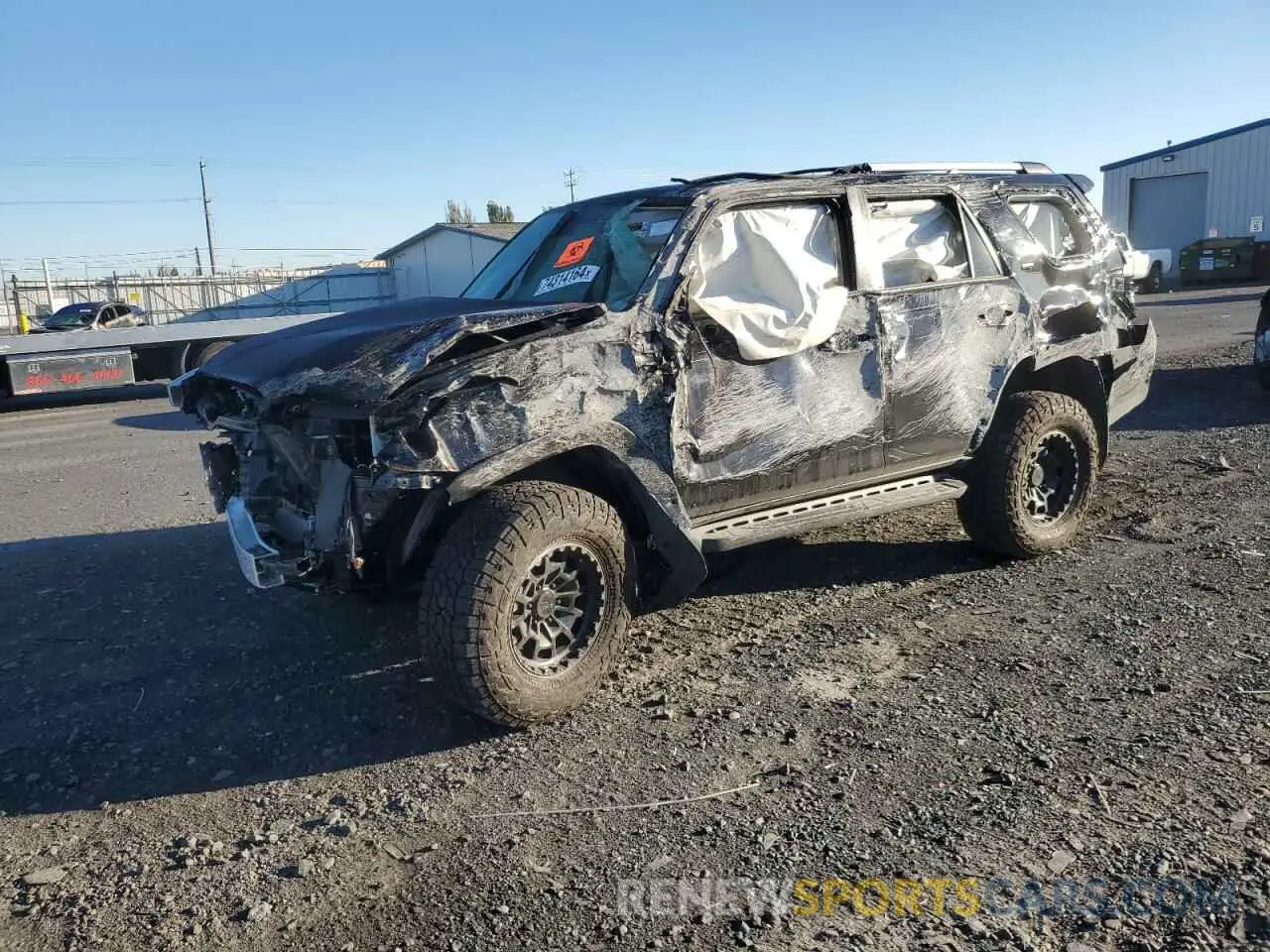 1 fotografías del automóvil dañado JTENU5JR3R6288705 TOYOTA 4RUNNER 2024