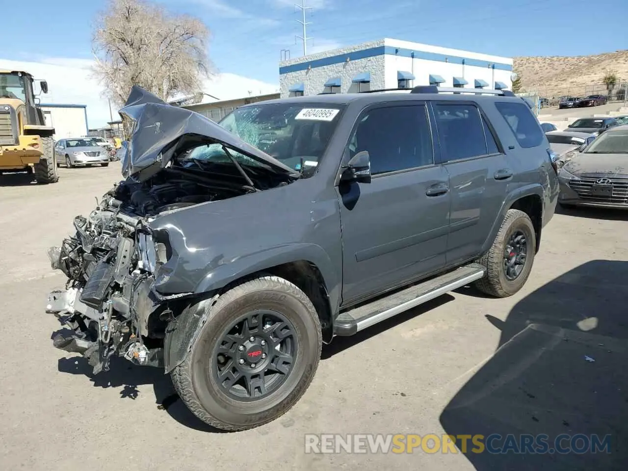 1 fotografías del automóvil dañado JTENU5JR9R6303563 TOYOTA 4RUNNER 2024