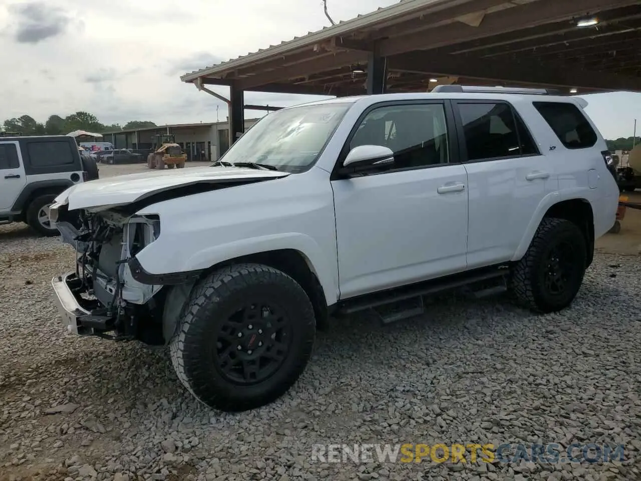1 fotografías del automóvil dañado JTENU5JRXR6302745 TOYOTA 4RUNNER 2024