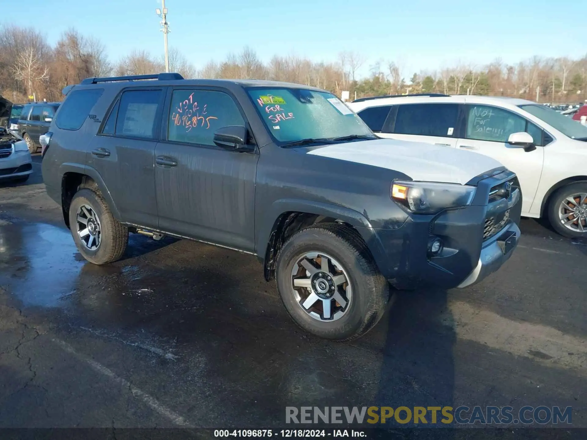 1 fotografías del automóvil dañado JTEPU5JR4R6286907 TOYOTA 4RUNNER 2024