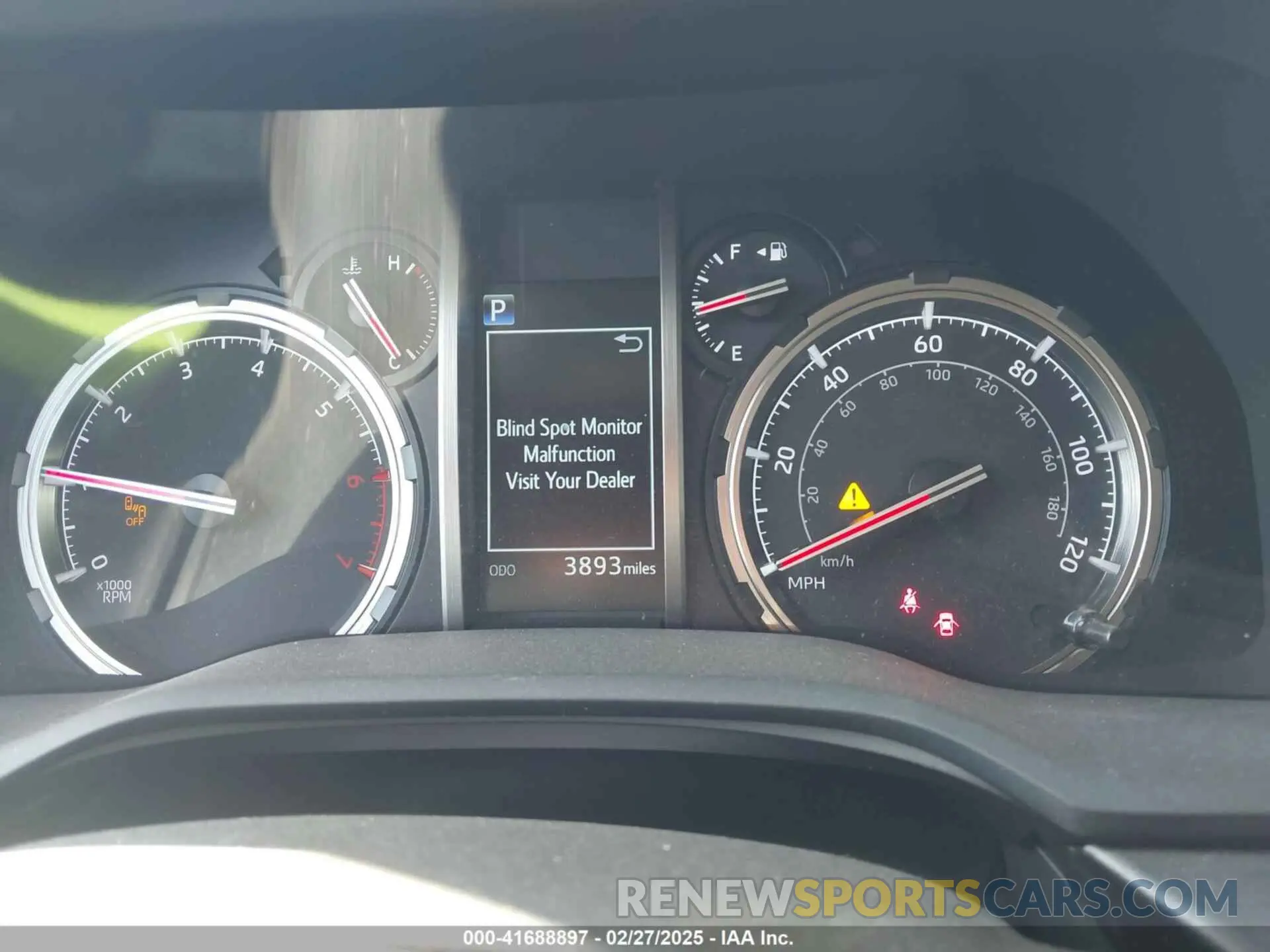 7 fotografías del automóvil dañado JTEPU5JR7R6244019 TOYOTA 4RUNNER 2024
