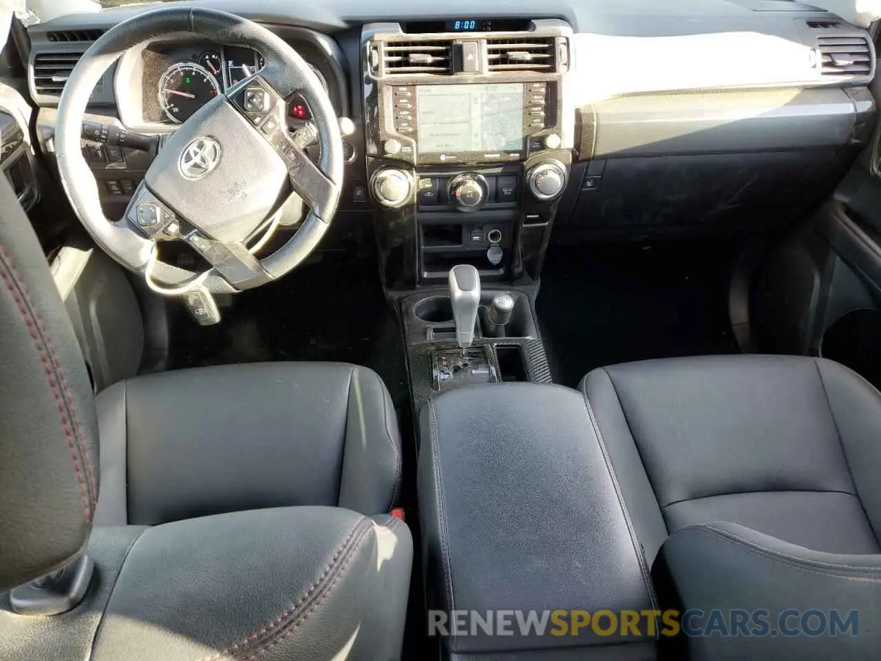 8 fotografías del automóvil dañado JTERU5JR1R6231484 TOYOTA 4RUNNER 2024