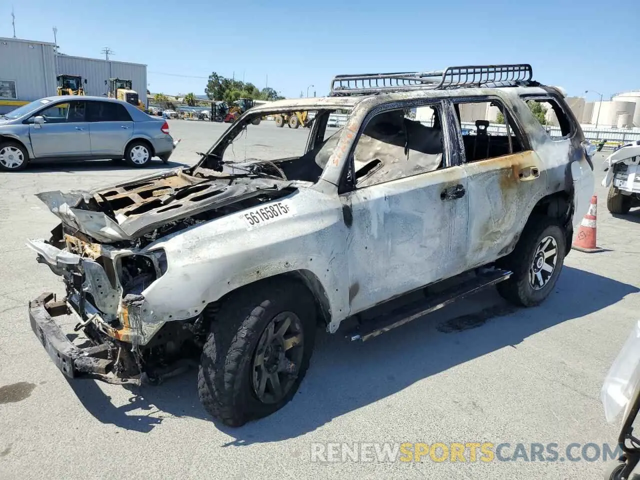 1 fotografías del automóvil dañado JTERU5JR2R6253395 TOYOTA 4RUNNER 2024