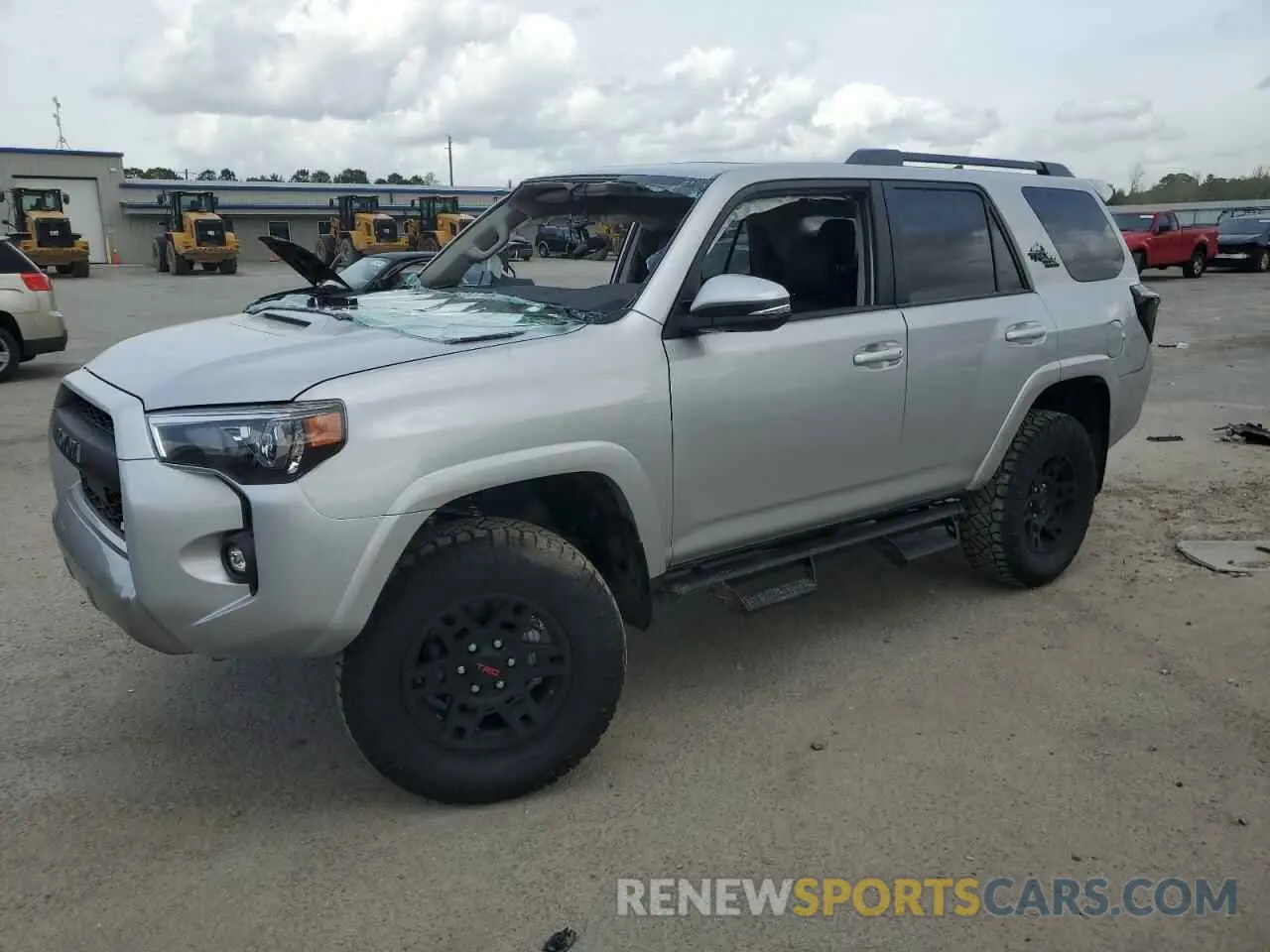 1 fotografías del automóvil dañado JTERU5JR2R6292519 TOYOTA 4RUNNER 2024