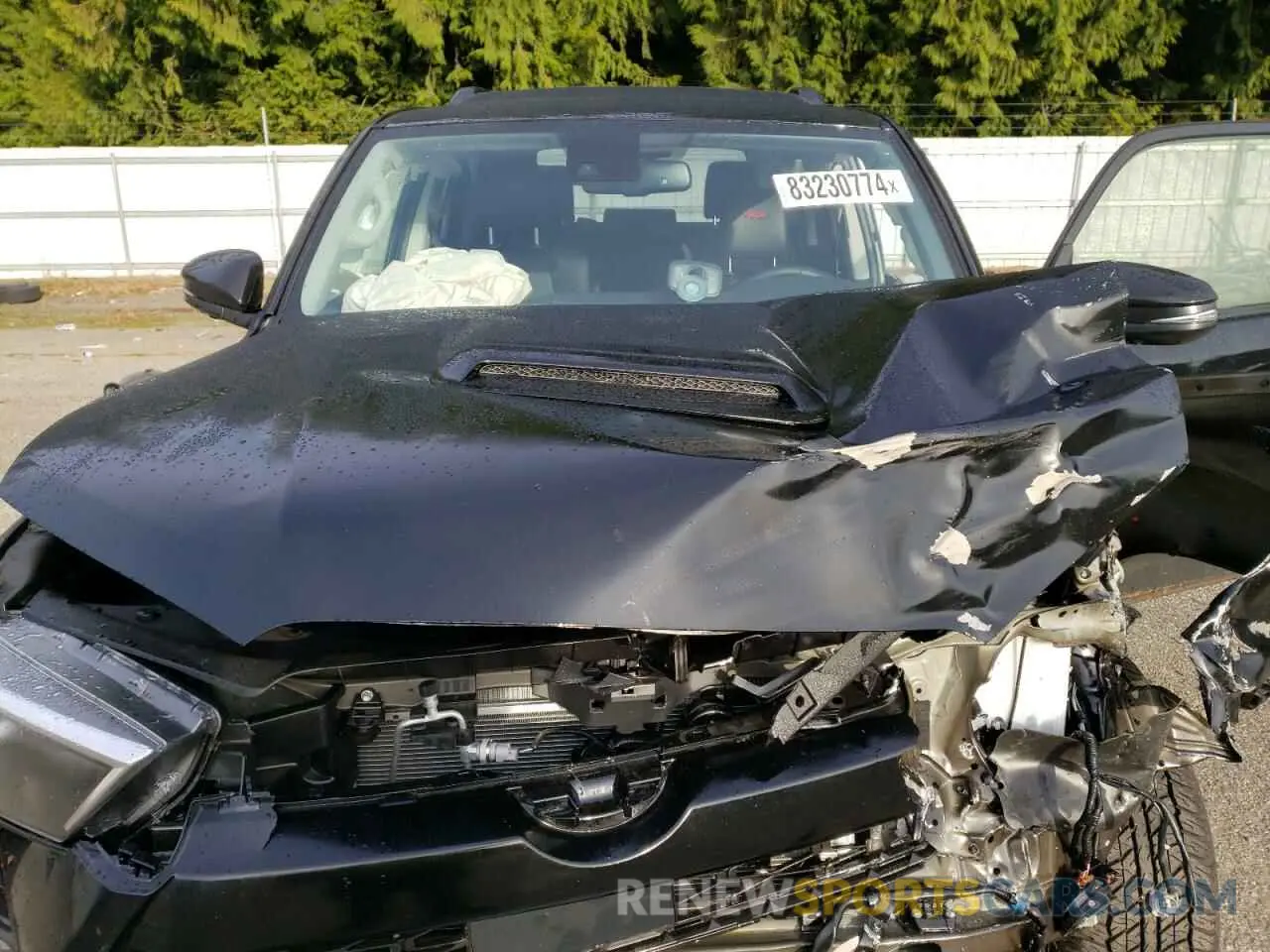 12 fotografías del automóvil dañado JTERU5JR2R6302997 TOYOTA 4RUNNER 2024