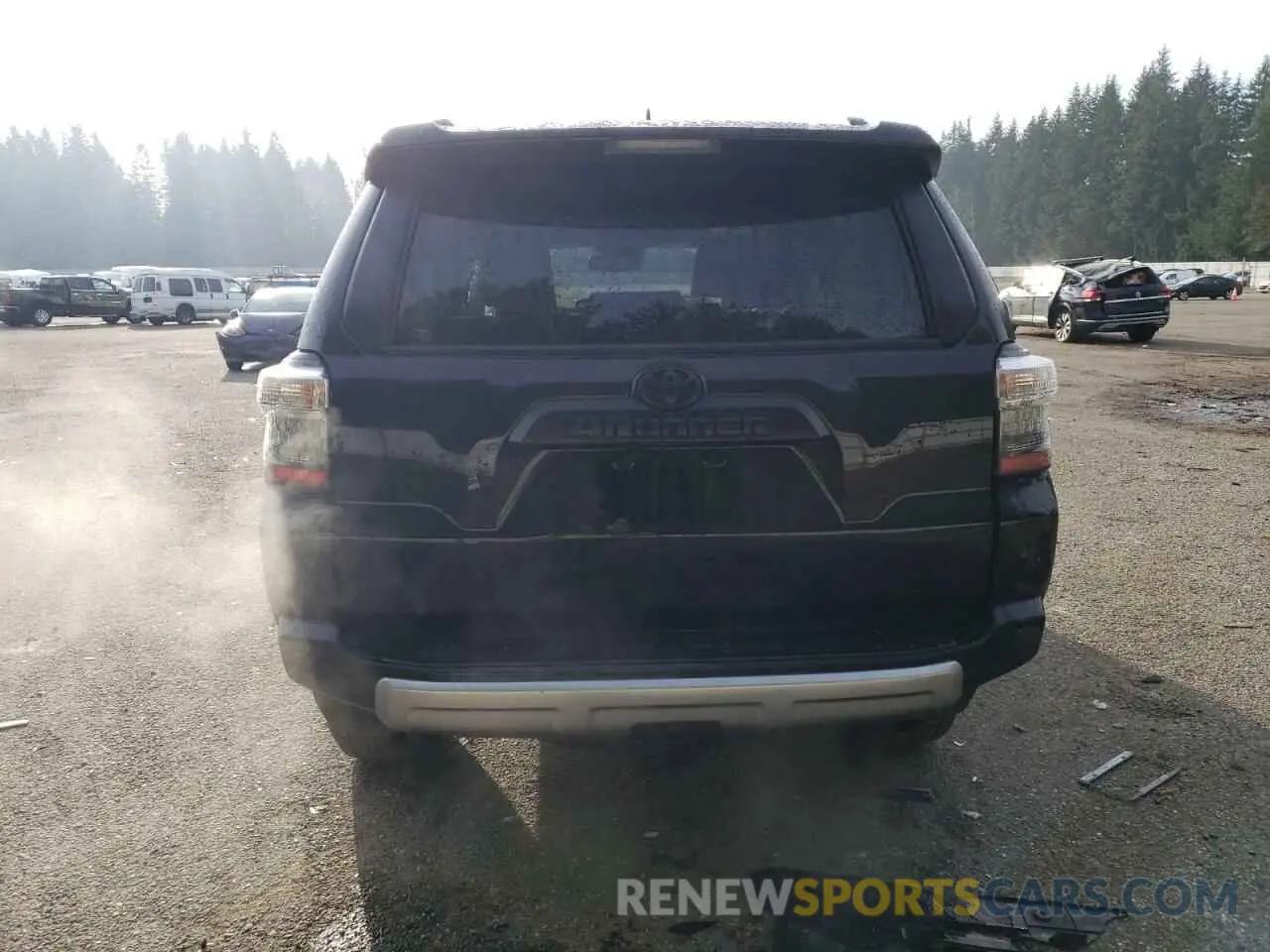 6 fotografías del automóvil dañado JTERU5JR2R6302997 TOYOTA 4RUNNER 2024