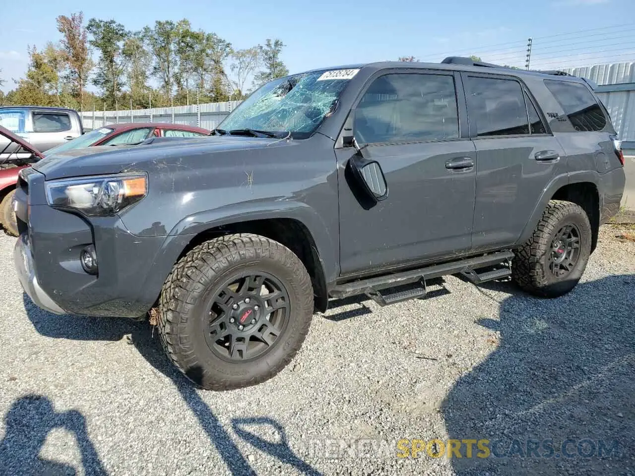1 fotografías del automóvil dañado JTERU5JR4R6272224 TOYOTA 4RUNNER 2024