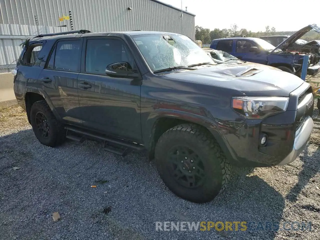 4 fotografías del automóvil dañado JTERU5JR4R6272224 TOYOTA 4RUNNER 2024