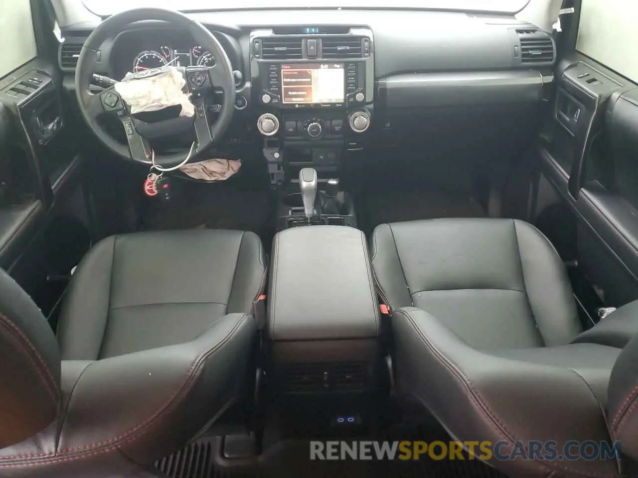 8 fotografías del automóvil dañado JTERU5JR5R6224036 TOYOTA 4RUNNER 2024