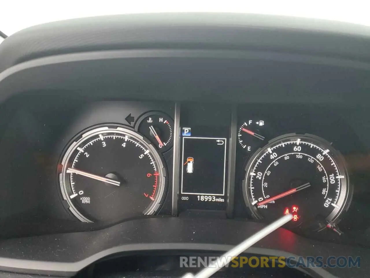 9 fotografías del automóvil dañado JTERU5JR5R6224036 TOYOTA 4RUNNER 2024