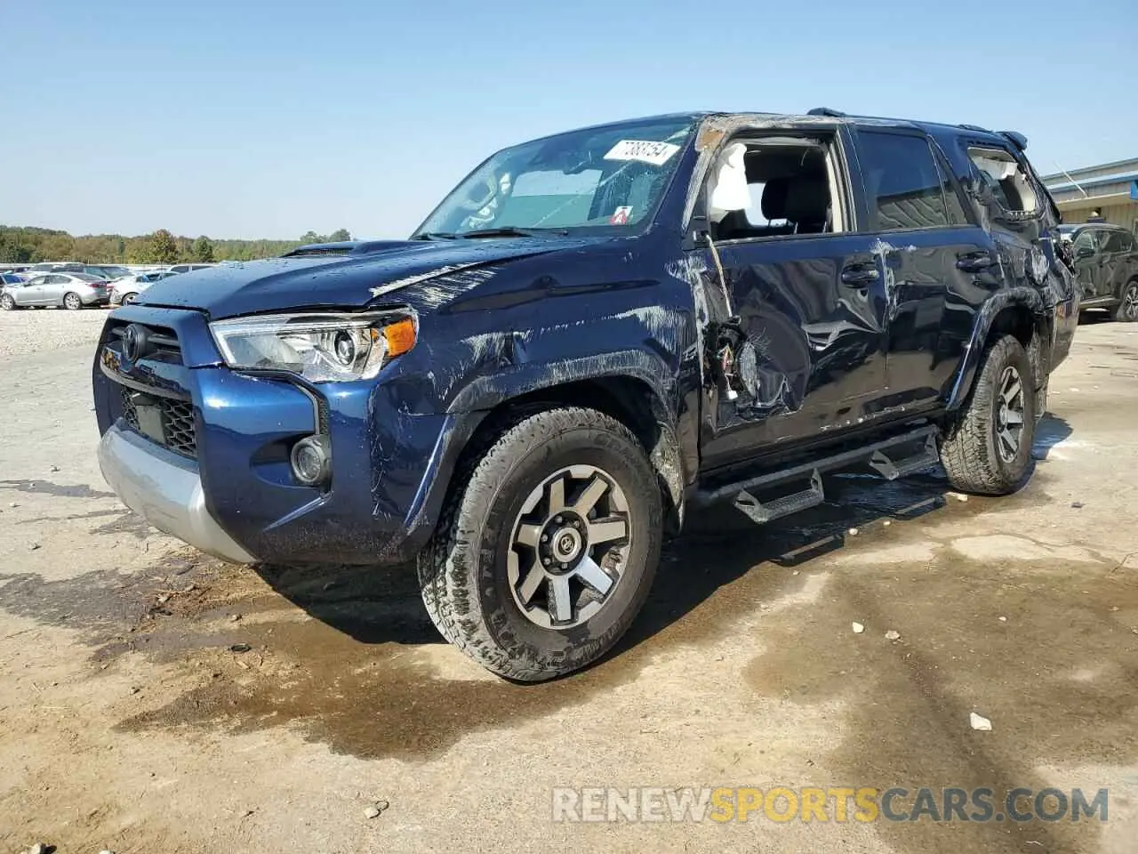 1 fotografías del automóvil dañado JTERU5JR7R6260987 TOYOTA 4RUNNER 2024