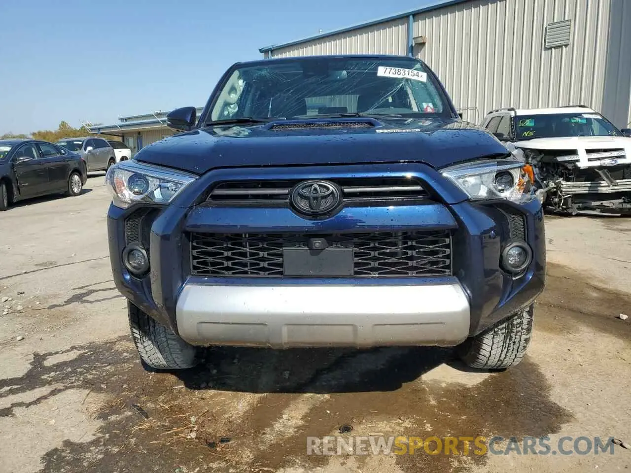 5 fotografías del automóvil dañado JTERU5JR7R6260987 TOYOTA 4RUNNER 2024
