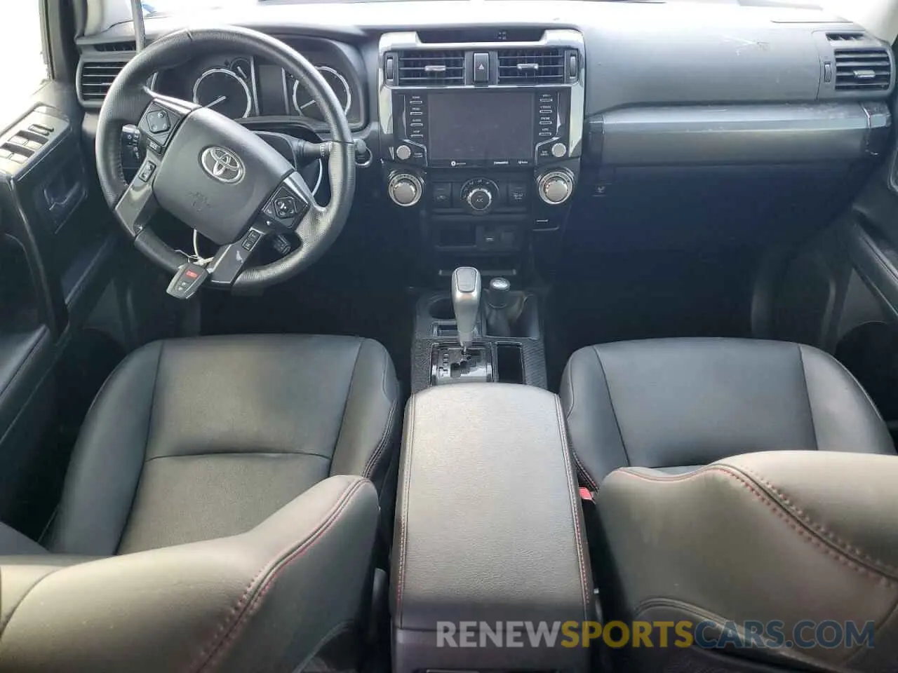 8 fotografías del automóvil dañado JTERU5JR7R6262870 TOYOTA 4RUNNER 2024