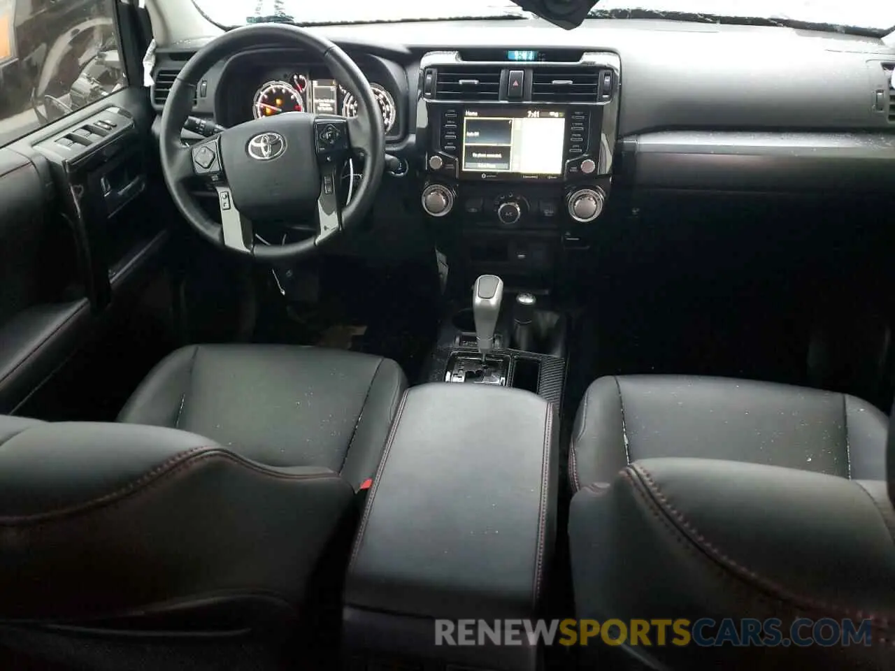 8 fotografías del automóvil dañado JTERU5JR7R6270449 TOYOTA 4RUNNER 2024