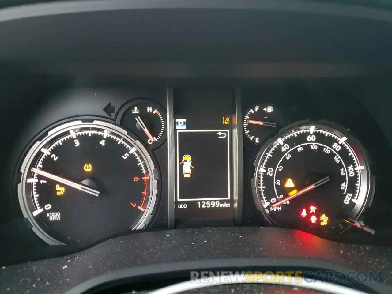 9 fotografías del automóvil dañado JTERU5JR7R6270449 TOYOTA 4RUNNER 2024
