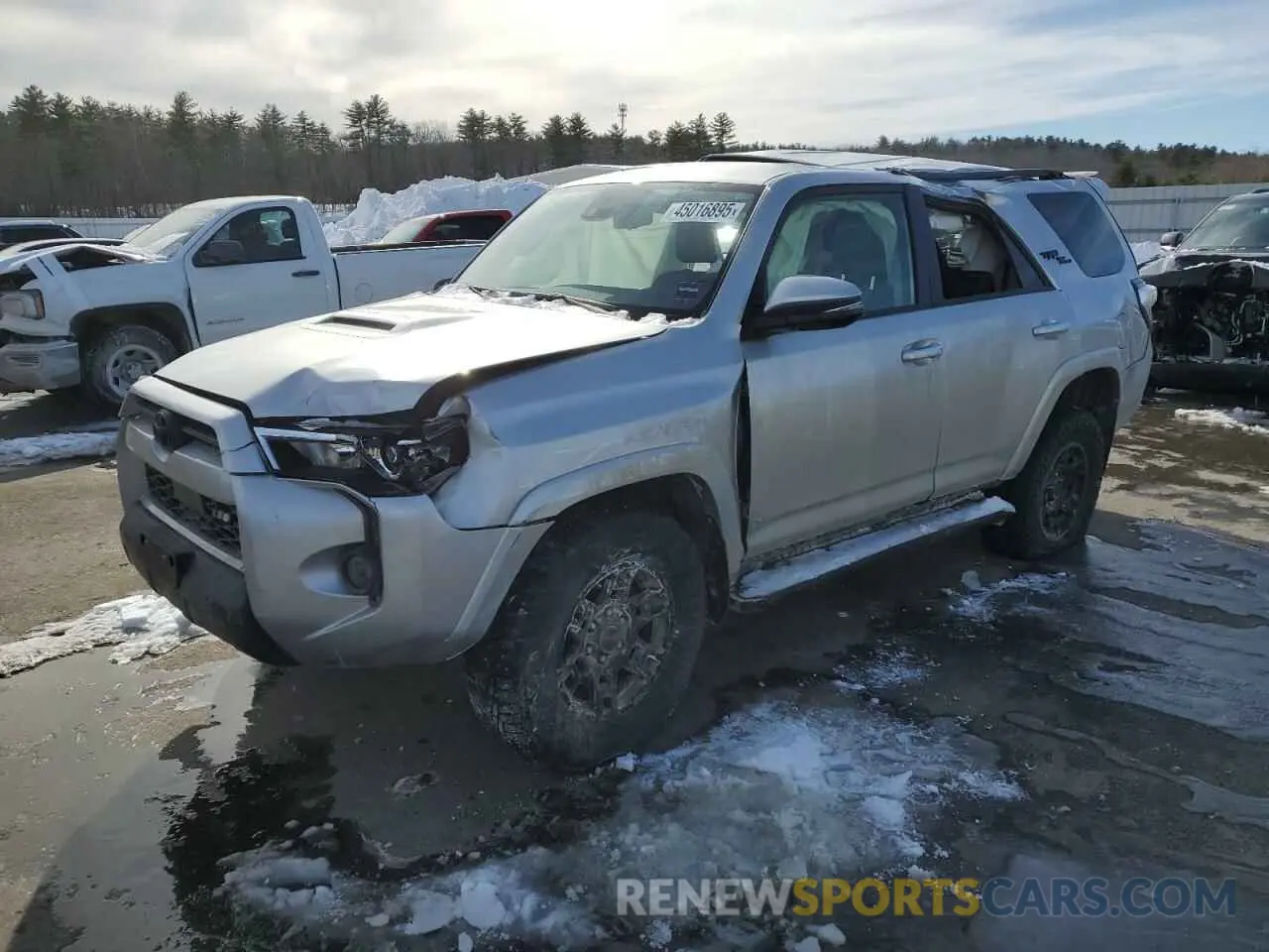 1 fotografías del automóvil dañado JTERU5JR7R6293407 TOYOTA 4RUNNER 2024